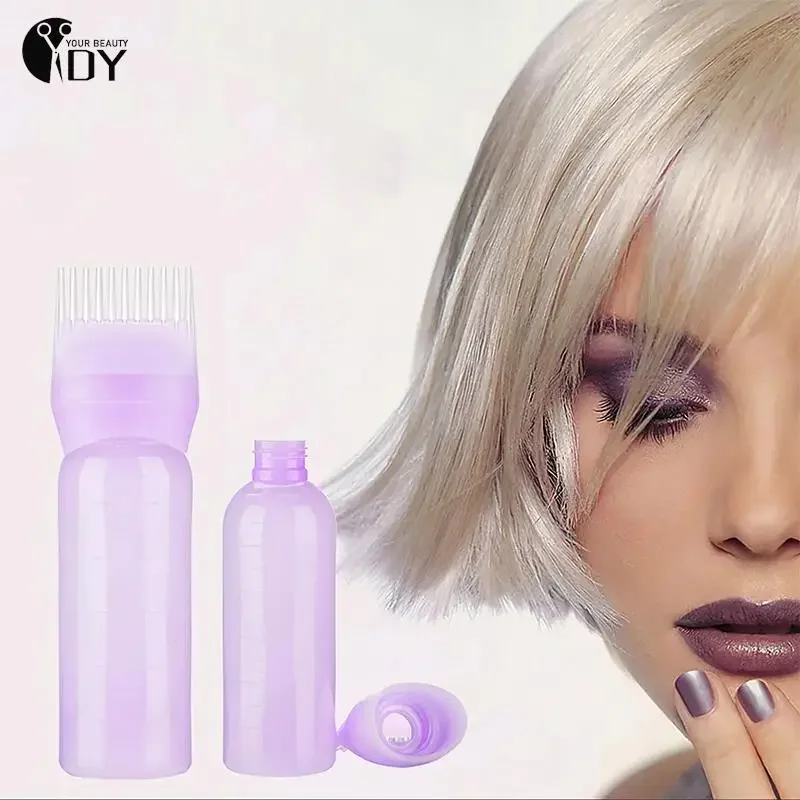 Hair Dye Applicator Brush Bottles Dyeing Shampoo Bottle Oil Comb Hair Dye Refillable Bottle Hair Coloring Hairdressing Styling - Image 2
