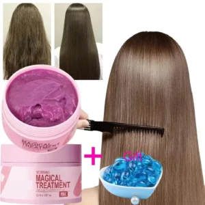 Magic Hair Vitamin Capsule Keratin Oil Fast Restore Hair Soft Smooth Shiny Deep Moisturizer Frizzy Dry Scalp Hair Care Products