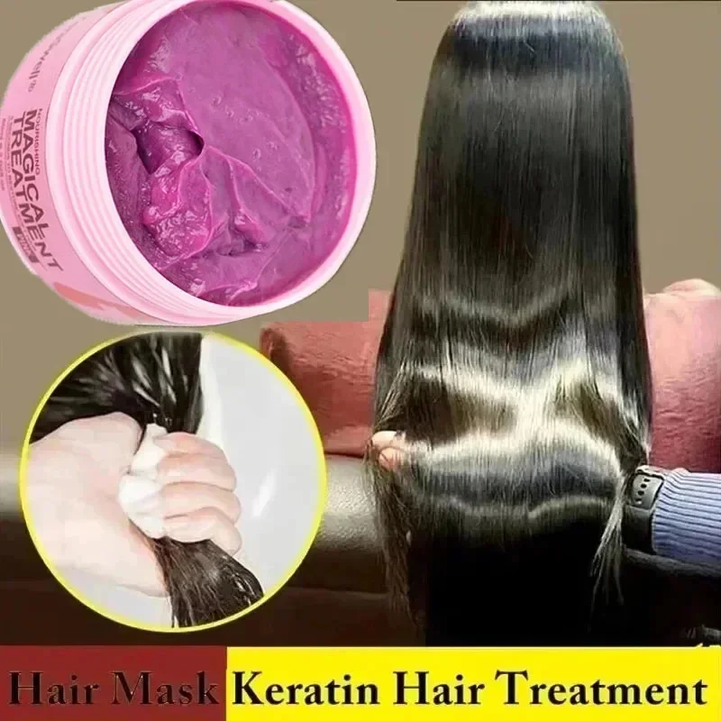 Magic Hair Vitamin Capsule Keratin Oil Fast Restore Hair Soft Smooth Shiny Deep Moisturizer Frizzy Dry Scalp Hair Care Products - Image 3